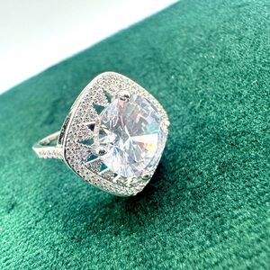 Sterling Silver CZ Ring